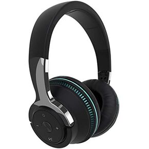 Foldable Over-Ear Bluetooth Headphones, Adjustable Head and Tail, Wireless Headphones Suitable for Most People - Black 1