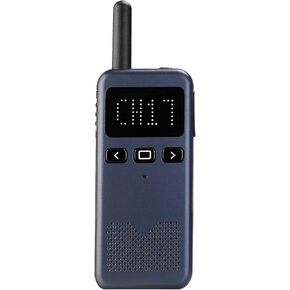 Retevis RB19P High Power Walkie Talkie for Adults, GMRS Long Range Two Way Radio, Mini, NOAA, USB-C, Emergency Alert, for Outdoor Hiking Skiing Navy Blue