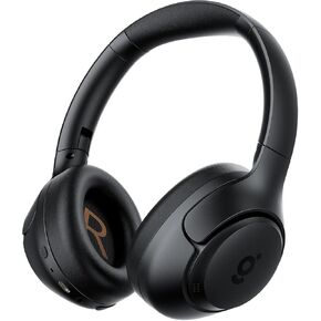 Hybrid Active Noise Cancelling Headphones, Wireless Bluetooth Headphones with Built-in Microphone, Foldable Deep Bass Over Ear Headphones, 60H Playtime Headset for Travel, Work, Gym