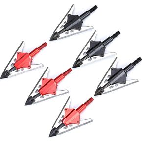Pack of 3 Replacement New BloodRunner Broadheads 100Gr 2 Spring Slide Retractable Blade Arrow Tips