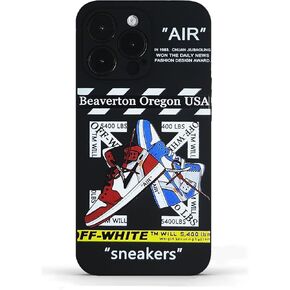 Compatible with iPhone 15 case Shockproof Street Designer Sneaker Cool Sports Basketball TPU case for iPhone 15 for Boys Men Girls Teenagers Women 6.1inch