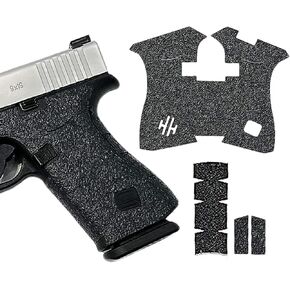 Handleitgrips Handgun Grip Tape Compatible with Glock 43x and Glock 48 - Sandpaper Pistol Grip Wrap Tape, Easy Install Accessories, Veteran Owned, Made in The USA