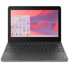 Lenovo 100e Chromebook Gen 4 11.6" HD Touchscreen Laptop, Intel N100 0.8GHz, 4GB RAM, 32GB eMMC, ChromeOS, Graphite Gray
