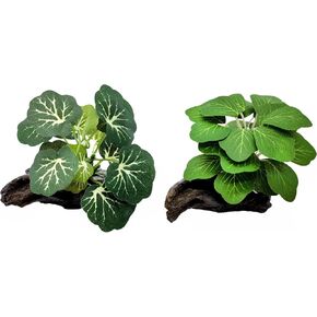 M2cbridge Artificial Fish Tank Plants Silk Aquarium Plant Aquatic Water Grass Foreground Decor (1PC Green)