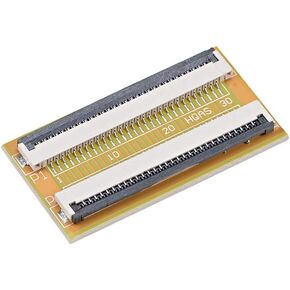uxcell 1.0mm Pitch 30 Pin to 30 Pin Extension Connector Aapter for FFC FPC Cable Extend Zip HDD
