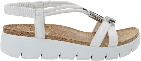 Alegria Women Roz Sandal With Braided Adjustable Buckle Slingback Platform Slide in Saudi Arabia