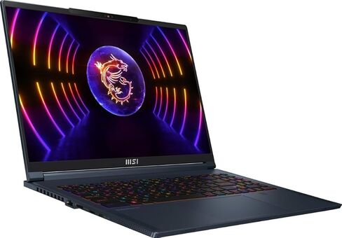 MSI Stealth 16 Studio Gaming Laptop 16" 144Hz FHD+WVA (Intel i7-13620H, GeForce RTX 4070 8GB, 64GB DDR5, 2TB SSD, Per Key RGB KYB, FP Reader, Thunderbolt 4, WiFi 6E, Win11H) w/Hub in Saudi Arabia