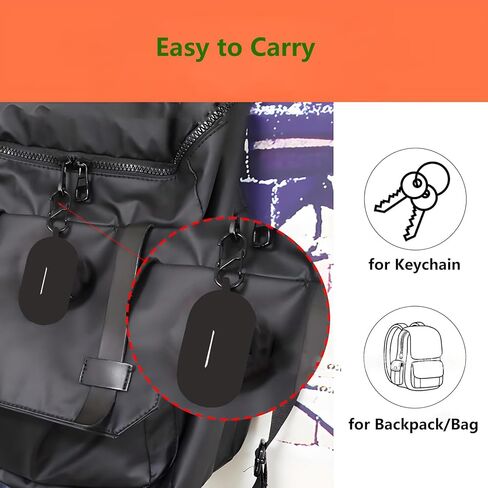 غطاء حافظة متوافق مع سماعات الأذن Beats Solo Buds، حافظة من السيليكون الناعم مع مجموعة أدوات تنظيف، غطاء واقٍ مقاوم للصدمات مع سلسلة مفاتيح ملحقات حلقة تسلق (أسود) in Kuwait