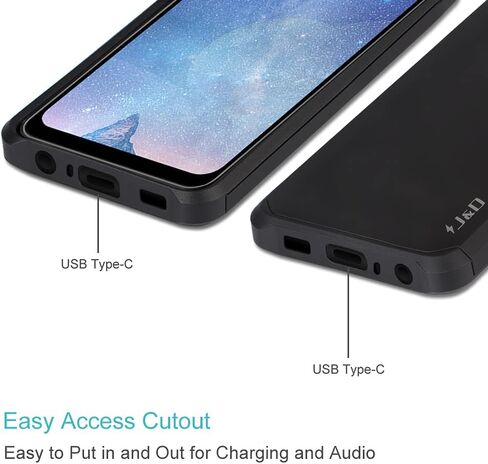 حافظة J&D متوافقة مع حافظة سامسونج جالاكسي A32 5G/جالاكسي M32 5G، حافظة متينة هجينة شديدة التحمل مع (عبوتين) غطاء واقي شاشة زجاجي لجراب جالاكسي A32 5G، وليس لهاتف جالاكسي A32 4G in Kuwait