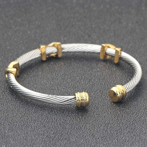 OSIRIDEH2 Cable Bracelets For Women, Multifunctional Twisted Bracelets for Women, Famous Twisted Cable Bracelets Bracelet Designs Women's Bracelets Fashion Jewelry Trendy Women' in Kuwait