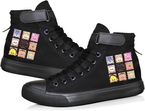 KPOP Stray Kids Shoes Sneakers Bang Chan Lee Know ChangBin Han I.N Felix HyunJin Seungmin Hiphop High-Top Canvas Shoes in Saudi Arabia