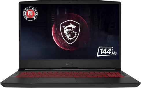 كمبيوتر محمول MSI Pulse GL66 للألعاب، 2024، 15.6 بوصة 1920 × 1080 144 هرتز، Intel 8-Core i5-12450H، NVIDIA GeForce RTX 3050، 24 جيجابايت DDR4، 1 تيرابايت SSD، Win11 Pro، RGB Backlit KB، Wi-Fi 6، BT 5.2، 720p كاميرا اتش دي، اسود in Saudi Arabia