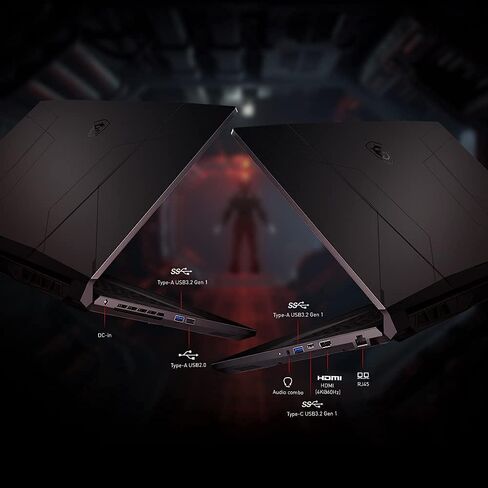 كمبيوتر محمول MSI Pulse GL66 للألعاب، 2024، 15.6 بوصة 1920 × 1080 144 هرتز، Intel 8-Core i5-12450H، NVIDIA GeForce RTX 3050، 24 جيجابايت DDR4، 1 تيرابايت SSD، Win11 Pro، RGB Backlit KB، Wi-Fi 6، BT 5.2، 720p كاميرا اتش دي، اسود in Saudi Arabia