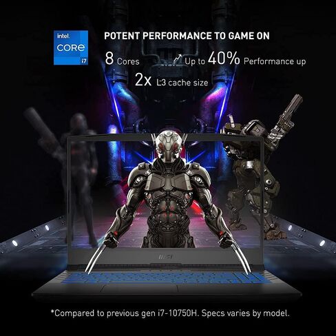 كمبيوتر محمول MSI Pulse GL66 للألعاب، 2024، 15.6 بوصة 1920 × 1080 144 هرتز، Intel 8-Core i5-12450H، NVIDIA GeForce RTX 3050، 24 جيجابايت DDR4، 1 تيرابايت SSD، Win11 Pro، RGB Backlit KB، Wi-Fi 6، BT 5.2، 720p كاميرا اتش دي، اسود in Saudi Arabia