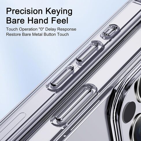 for iPhone 15 Case Clear, [Military-Grade Drop Protection] [Not Yellowing] Transparent Slim Cover Women Men 15 Phone Case 6.1 Inch 2023, Clear in Saudi Arabia