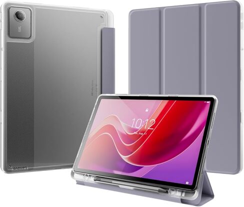 for Lenovo Tab M11 Case with Pen Holder 2024, Acrylic Clear Transparent Light Protective Shell for Lenovo M11 Tablet Case TB330FU,Dark Blue in Kuwait