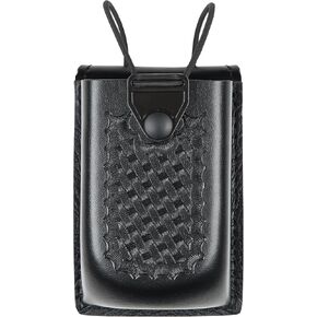 Safariland Duty Gear Bianchi 761-5-4: Radio Carrier Formed PCH Adj, Basket Weave, Black