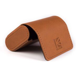 in Ear Monitor Case for KBEAR Carrying Case IEM Headphones, in Ear Monitors Earphones,Earphones Earbuds.Suitable for KZ ZS10 Pro X/ZS10 Pro/AS10/ZSN/ZST/ZEX/AS10/AS16/ CCZ Melody (Brown)