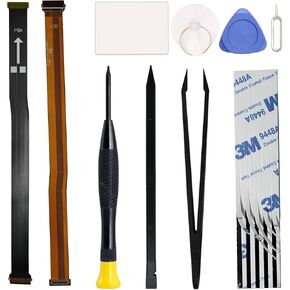 for Galaxy Tab A 10.1 2019 LCD Display Flex Cable Ribbon Replacement Repair Part, Compatible with Tab A 10.1 2019 SM-T510/515, with Toolkit