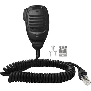 KMC-35 RJ45 Walkie-Talkie Microphone for Kenwood Mobile Radio NX700 NX800 NX-820 NX-920 TK8180 TK7180 TK7360 TK8160 TM-261A TM-271A TKR-730 TKR-740 8 Pin Handheld Speaker Mic KMC-35 Microphone