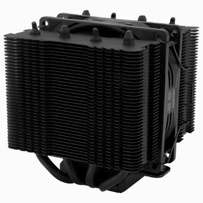 Peerless Assassin 90 SE Black Dual-Towers CPU Cooler, with Aluminum Heatsink Cooling,High Perfommance PC Radiator, 110mm Tall,Intel 1700/115X/1200/1851;AMD:AM4/ AM5 for Desktop Cooler