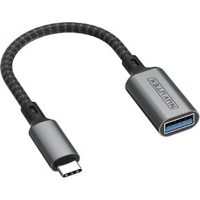 USB-C to USB 3.0 Adapter Cable Converter, Type-C Male to USB Female, Supports OTG Function.