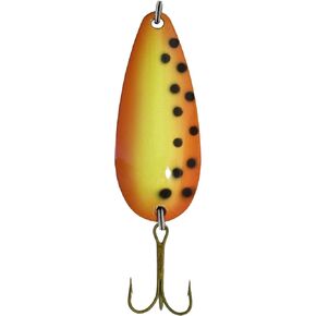 Sierra Spec Spoon Lure, Orange/Black Dot Crd, 1/2-Ounce