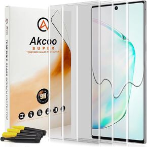 Galaxy S23 Ultra UV Tempered Glass Screen Protector [3 Pack], 9H Anti Scratch,Edge to Edge Coverage,Sensitive Touch,Fingerprint-ID Compatible