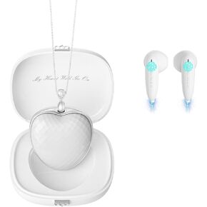 Wireless Earbuds Bluetooth Headphones with Charging Case Earphones IPX7 Waterproof Stereo Sound in-Ear Earbud with Mic for for iOS Android Laptop, Purple