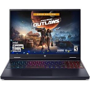 acer Predator Helios Neo 16 2024 Laptop, 24-Core Intel Core i9-14900HX, 16" WUXGA IPS Display, NVIDIA GeForce RTX 4060, 64GB DDR5 3TB SSD, Four-Zone RGB Backlit KB, Thunderbolt 4, Wi-Fi 6E, Win11 Pro
