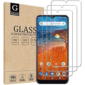 [3-Pack] Screen Protector for ZTE ZMax 10 / ZTE Z6250 Tempered Glass, HD Clear Bubble Free Anti-Scratch Anti-Fingerprint 9H Hardness Easy to Install Friendly Case