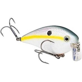 Strike King (HCKVD2.5W-568) KVD 2.5 Wake Bait Fishing Lure, 568 - Green Gizzard Shad, 3/8 oz, Unique Clacking Sound