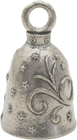 Guardian Bell Mermaid Good Luck Bell w/Keyring & Black Velvet Gift Bag | Motorcycle Bell | Lead-Free Pewter | Good Luck Gift to Friends & Family | Bike Bell | Made in USA in Saudi Arabia