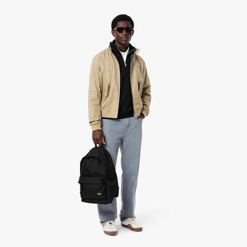 Lacoste Unisex Neocroc Backpack, Yellow, One Size in Saudi Arabia