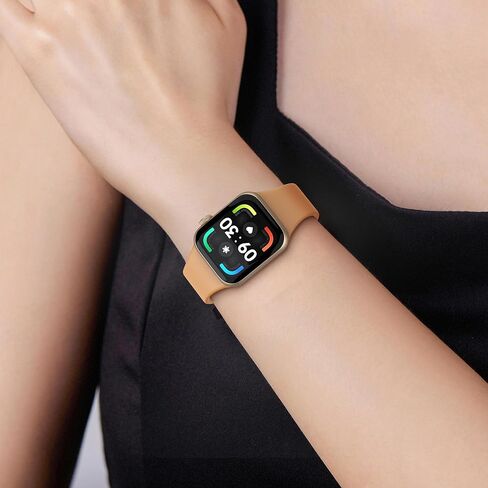 24 Pack Bands Compatible with Apple Watch Band 49mm 46mm 45mm 44mm 42mm 41mm 40mm 38mm for Women Men, Sport Silicone Breathable Strap for iWatch Series Ultra 10 9 8 SE 7 6 5 4 3 2 1 in Kuwait