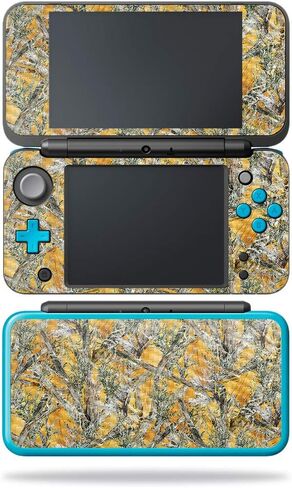 MightySkins Carbon Fiber Skin for Nintendo New 2DS XL - Watermelon Laugh | Protective, Durable Textured Carbon Fiber Finish | Easy to Apply, Remove, and Change Styles | Made in The USA in Saudi Arabia