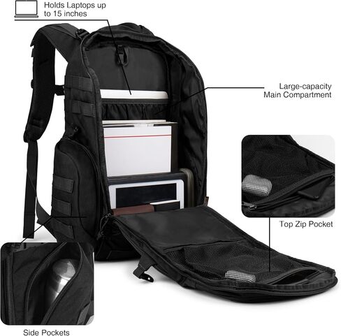 Mardingtop 30L Casual Backpack for Men and Women, Commuter Backpack for Daily Work, Travel in Kuwait