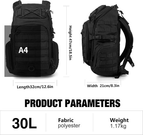 Mardingtop 30L Casual Backpack for Men and Women, Commuter Backpack for Daily Work, Travel in Kuwait