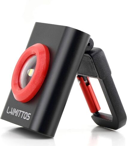 Mini Keychain Flashlight Rechargeable Flashlights 500 Lumens LED Magnetic Flashlight with Folding Bracket 4 Light Modes Pocket Lights Outdoor Emergency Work Light for Fishing, Camping and Hiking in Saudi Arabia