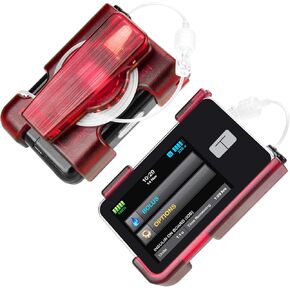 حقيبة مضخة tSlim x2 مع مشبك، حافظة ترادفية مع مشبك دوار 360 درجة، t: ملحقات مضخة Slim X2 للعناية بمرضى السكري، حقيبة مضخة الأنسولين القوية، متوافقة تمامًا مع t: Slim X2 & G3-Black in Kuwait