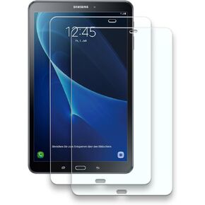 [2 Pack] Tempered Glass Screen Protector Designed for Samsung (TBA A 10.1" 2016) T585/T580, High Definition Tempered film, 9H Hardness, Anti-scratch, Drop-protection