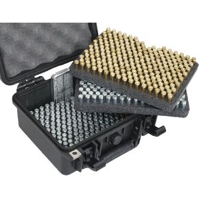 Case Club x684 Multi Caliber Ammo Long Term Storage Case - Includes Silica Gel Dessicant to Help Absorb Moisture…