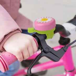 Bike Bell for Kids Bike Bell Kids Bike Accessories Bike Bells for Adults Bicycle Bell for Boys Girls with Loud Clear Sound Toddler Scooter Bells Purple Horn Fit 0.87" Handlebars Lovely
