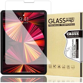 Screen Protector Compatible with iPad iPad Pro 5th Gen 2021 / iPad Pro 4th Gen 2020 / iPad Pro 3th Gen 2018, Tempered Glass,9H hardness
