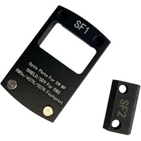 ADE Optic Mounting Plate for Smith & Wesson M&P, 2.0, Shield(Non-EZ, Non-EZ .380), SD9VE Pistol - Compatible with ADE RD3-018 Spike,RD3-021 NUWA,Swampfox Sentinel,Holosun HS407K & HS507K Red Dot Sight