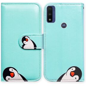 Bcov Case for Motorola Moto G Pure/Moto G Power 2022,Bcov Hummingbird in Flowers Bird Leather Flip Phone Case Wallet Cover with Card Slot Holder Kickstand for Motorola Moto G Pure 2021