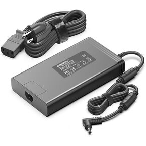 ADP-240EB D Adapter 240W 20V 12A Delta 15 Laptop Charger Compatible with MSI Delta 15 GS66 GF66 GF76 GL66 GL76 12U Sword 15 Crosshair 17 15 A5EFK 15001 15CK1P101 957-15CK1P-101 Gaming Laptop