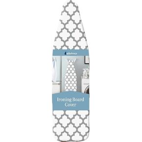 Whitmor Standard Scorch Resistant Navy Stripe Ironing Board Cover and Pad, 54" x 15"