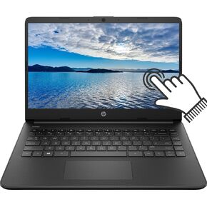 HP Newest 14" HD Touchscreen Laptop Computer, for Business and Students, AMD Ryzen 3 5300U(4 Cores), 16GB RAM, 1TB NVMe SSD, WiFi, Webcam, Type-C, HDMI, Fast Charge, Win 11, w/CUE Accessories