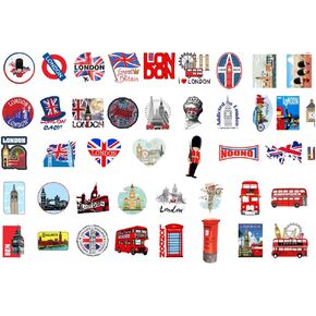 Travel Graffiti Sticker Car Phone Computer Guitar Decorative Sticker Notebook Waterproof Hand Tent Sticker